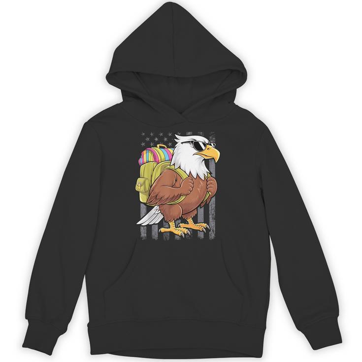 Eagle First Day Of School Teacher Back To School Eagle Unisex Hoodie