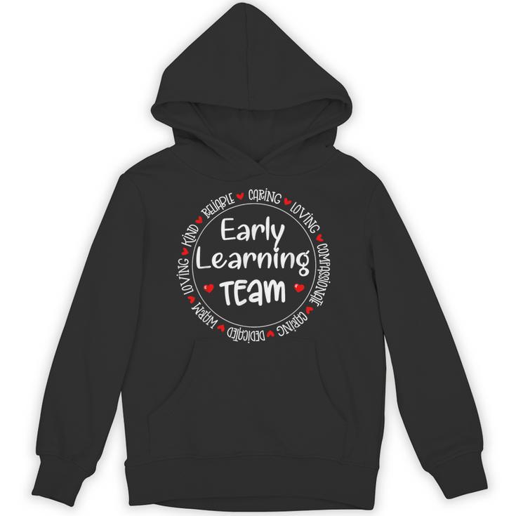 Early Learning TEAM Preschool Teacher Early Learners Crew Unisex Hoodie