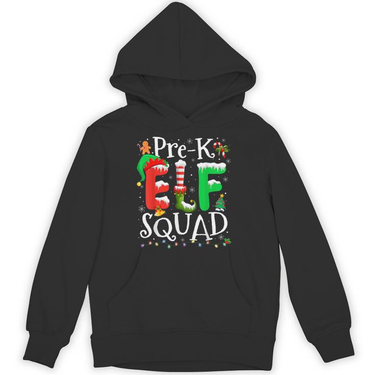 Elf Squad Pre-k Teacher Christmas Child Xmas Unisex Hoodie