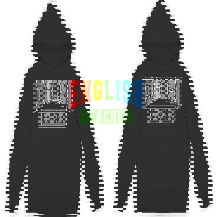 English Teacher Men Women Grammar Class English Teacher Unisex Hoodie