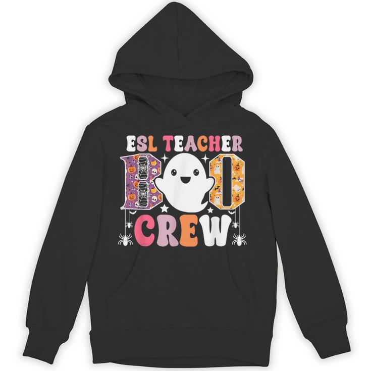 ESL Teacher Boo Crew Halloween Costume Unisex Hoodie