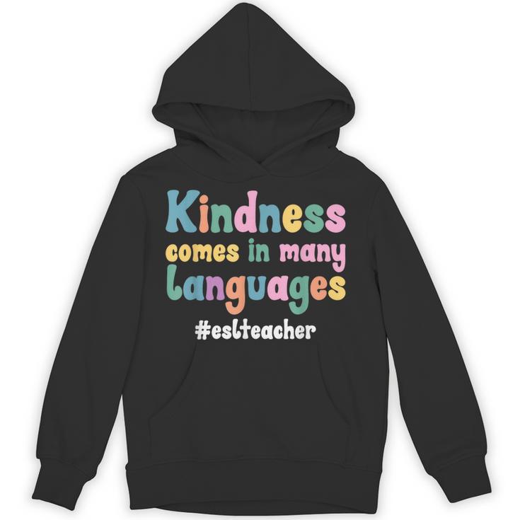 ESL Teacher English As A Second Language Teacher Unisex Hoodie