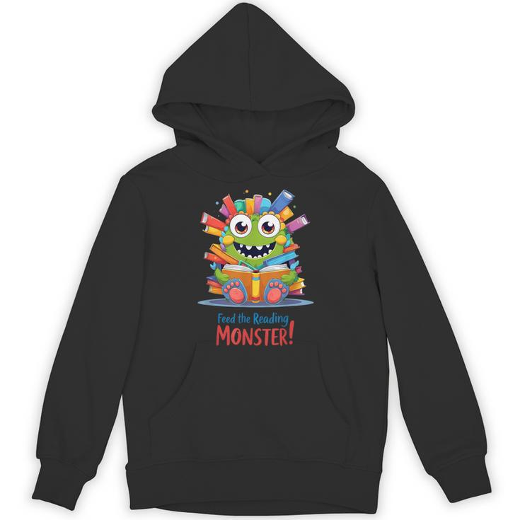 Feed The Reading Monster Halloween Teacher Unisex Hoodie