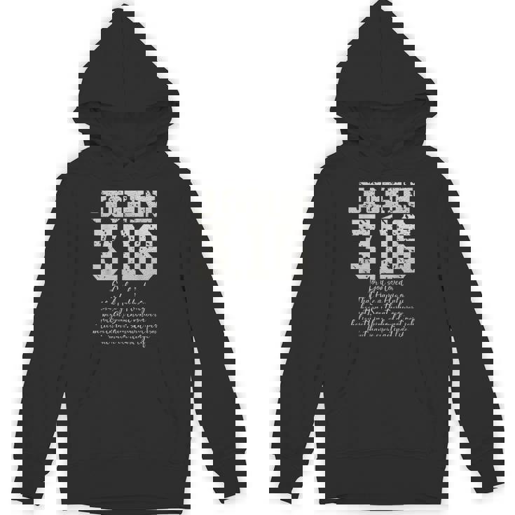 For Godo Loved The World John 316 聖書の言葉 キリスト教 パーカー