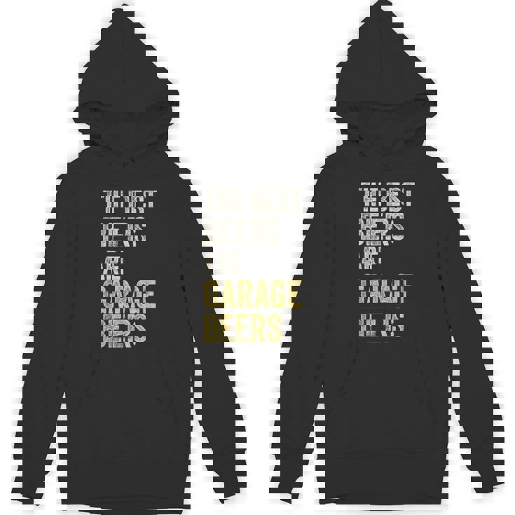 Garage Beer The Best Beer Drinking Mechanic Car Guy Vintage Hoodie