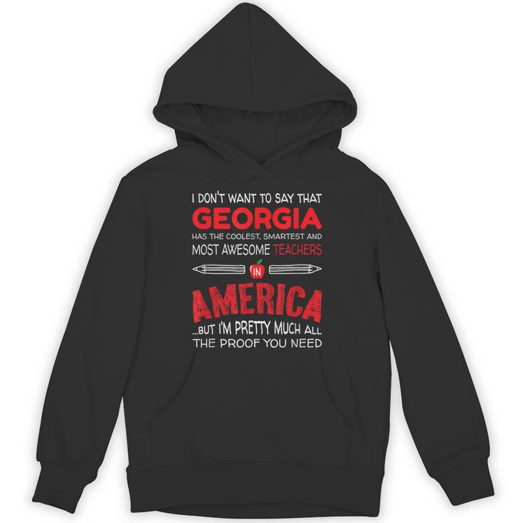Georgia Teachers Classroom Tshirt Unisex Hoodie