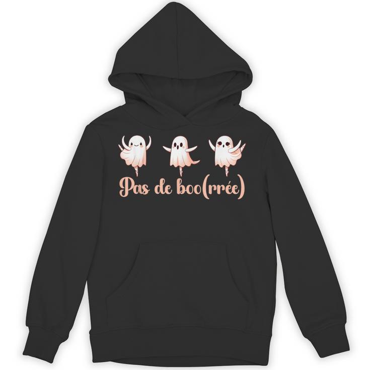 Ghost Ballet Dancer Halloween Dance Teacher Pas De Boo-Rée Unisex Hoodie