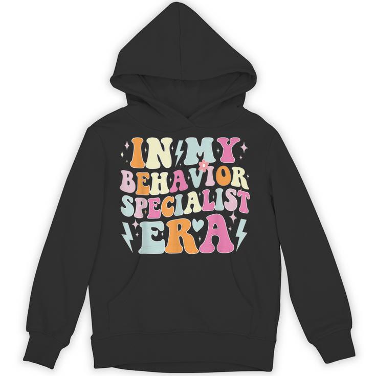 Groovy In My Behavior Specialist Era Behavior Teachers Unisex Hoodie