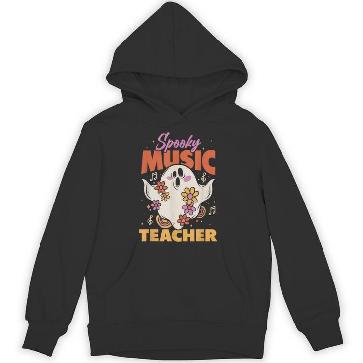 Groovy Faboolous Spooky Music Teacher Halloween Men Women Unisex Hoodie