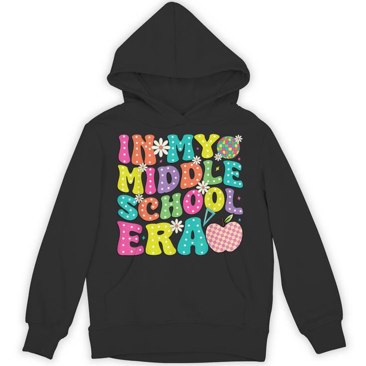 Groovy In My Middle School Era Back To School Teacher Unisex Hoodie