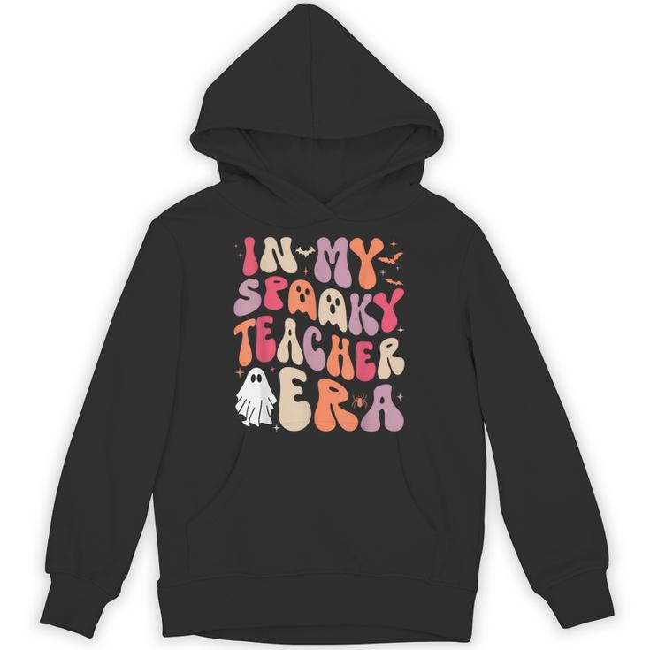 Groovy In My Spooky Teacher Era Halloween Party Boo Unisex Hoodie