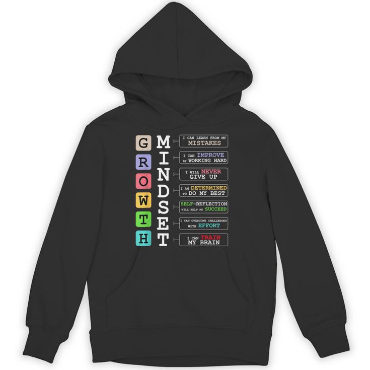 Growth Mindset Shirt Positive School Classroom Teacher Unisex Hoodie