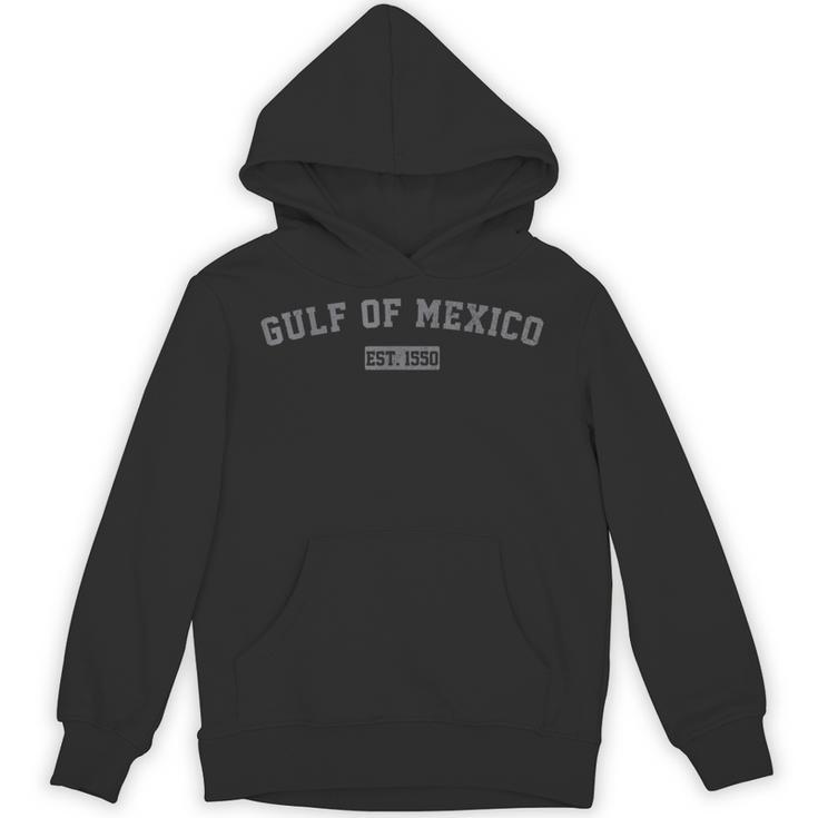 Gulf Of Mexico Est 1550 Retro Vintage For Women Men Teacher Unisex Hoodie