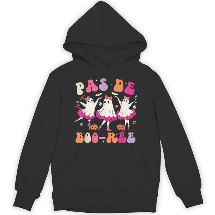 Halloween Dance Teacher Pas De Boo-Ree Ghost Ballet Dancer Unisex Hoodie