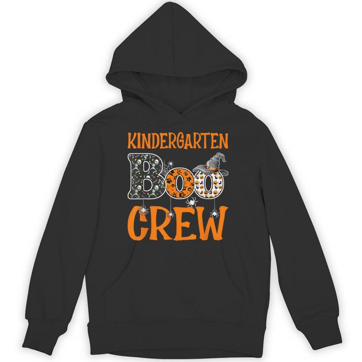 Halloween Kindergarten Boo Crew Kinder Teacher Student Unisex Hoodie