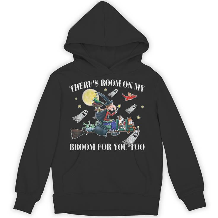 Halloween There's Room On My Broom For You Too Teacher Unisex Hoodie