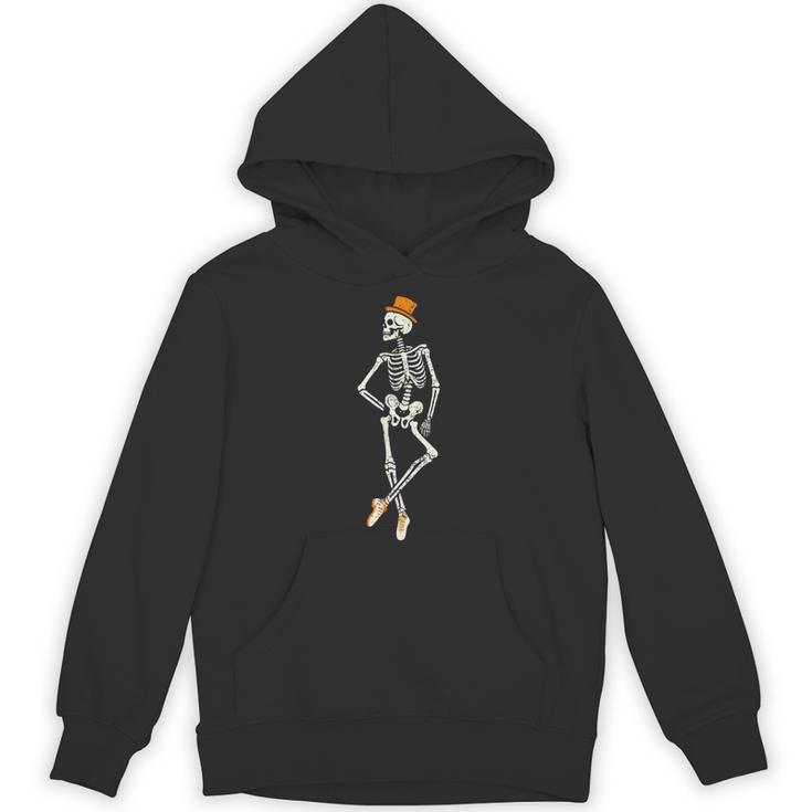 Halloween Skeleton Tap Dance Ballet Dance Teacher Unisex Hoodie