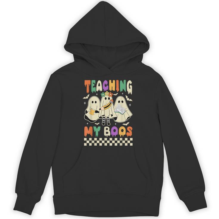 Halloween Teaching My Boos Cute Ghost Teacher Life Costume Unisex Hoodie