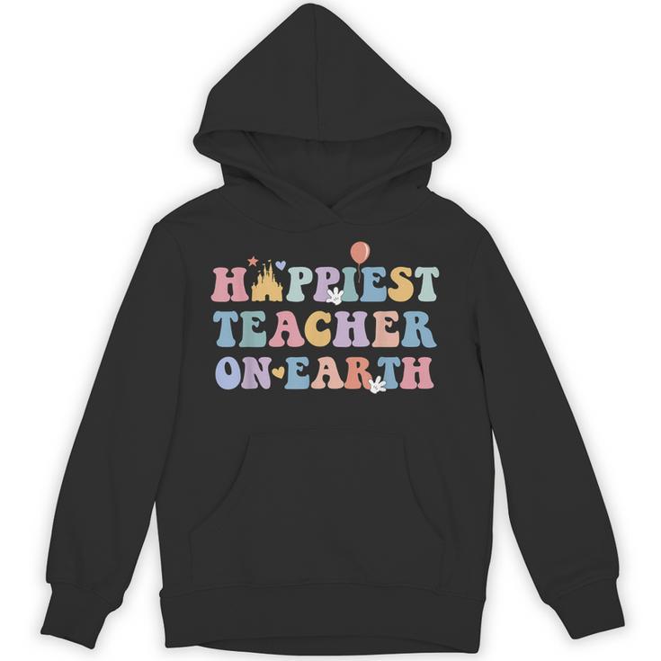 Happiest Teacher On Earth First Day Of School Back To School Unisex Hoodie, trending gift Happiest Teacher On Earth First Day Of School Back To School Unisex Hoodie, trending gift