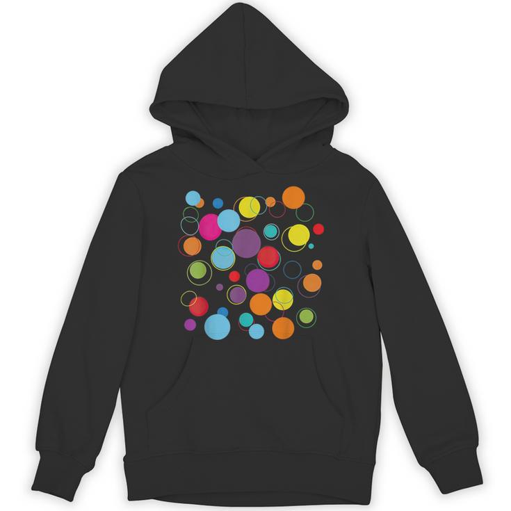 Happy Dot Day Colorful Polka Dot Art Teacher Student Kids Unisex Hoodie