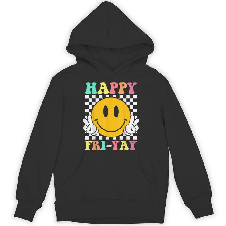 Happy Fri-Yay Teacher Friday Weekend School Unisex Hoodie