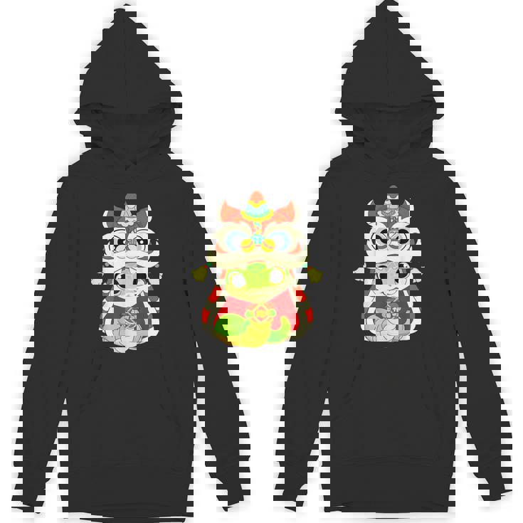 Happy Lunar Chinese New Year 2025 Cute Babynake Dragon パーカー