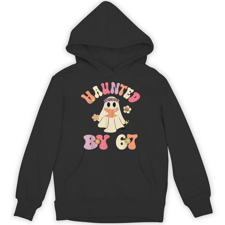 Haunted By 67 Meme Six Seven 6 7 Halloween Teachers Unisex Hoodie
