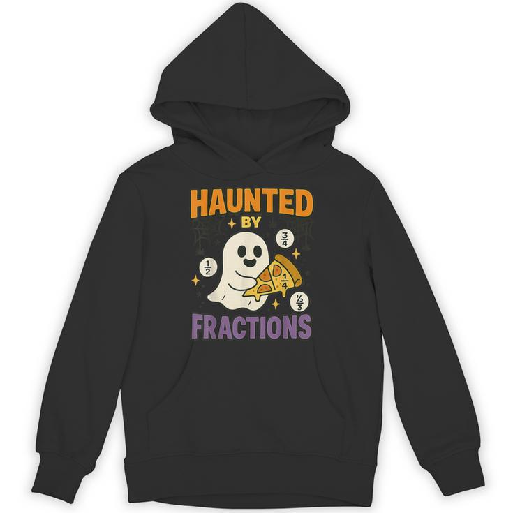 Haunted By Fractions Math Halloween Teacher Unisex Hoodie