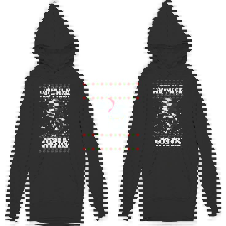 Have A Killer Whale クリスマス サンタ アグリークリスマス シャチ ファニー パーカー