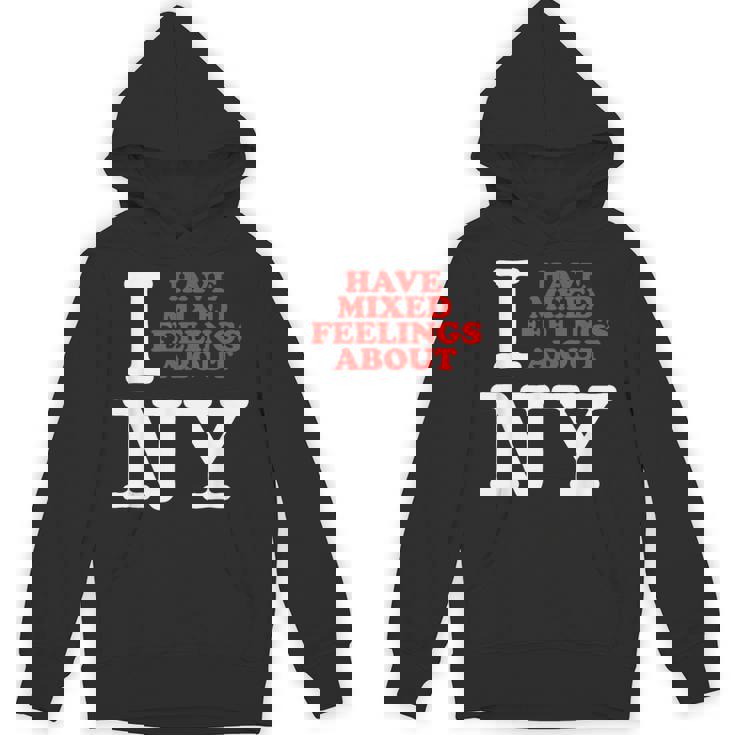 I Have Mixed Feelings About New York パーカー