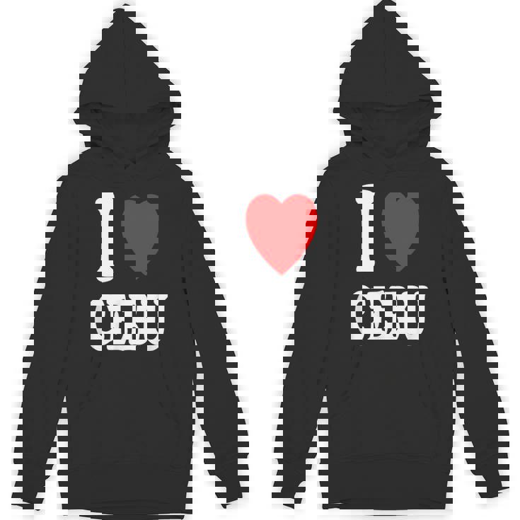 I Heart 愛 セブ 旅行 バケーション ツーリズム フィリピン パーカー