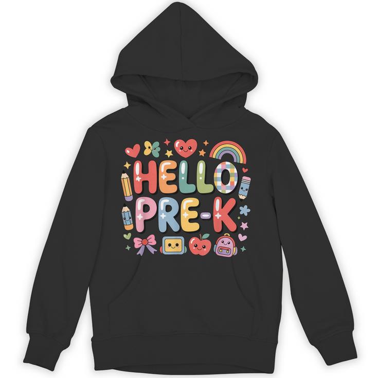 Hello Pre-K Back To School Teacher Student Fun Graphic Tee Unisex Hoodie, trending gift Hello Pre-K Back To School Teacher Student Fun Graphic Tee Unisex Hoodie, trending gift