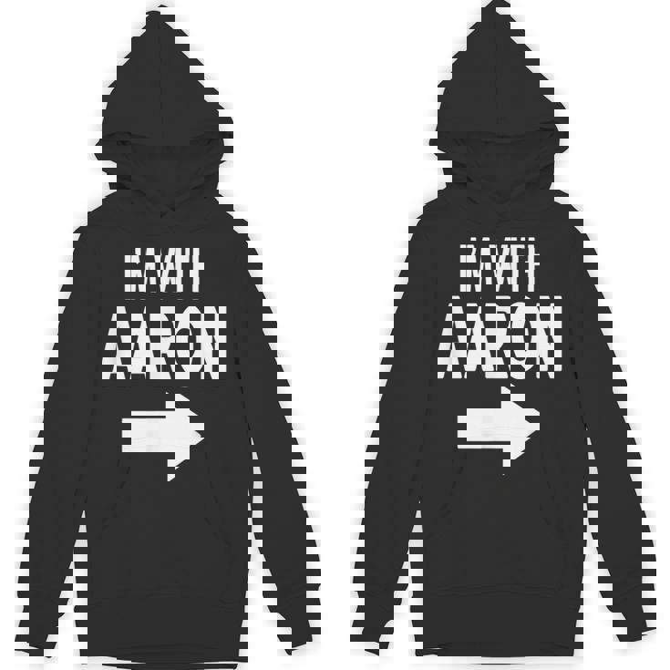 I'm With Aaron 名前 Aaron パーカー