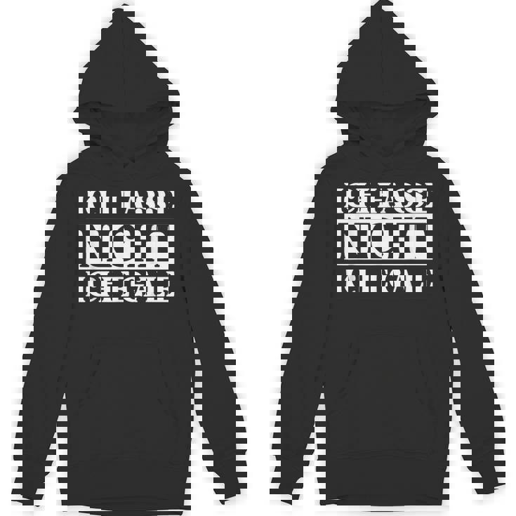 Ich Hasse Nicht Ich Egale ドイツ語のジョーク パーカー