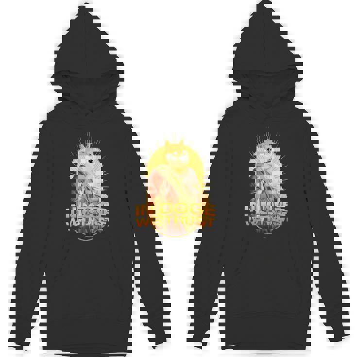 In Doge We Trust Doge Dogecoin 柴犬 パーカー