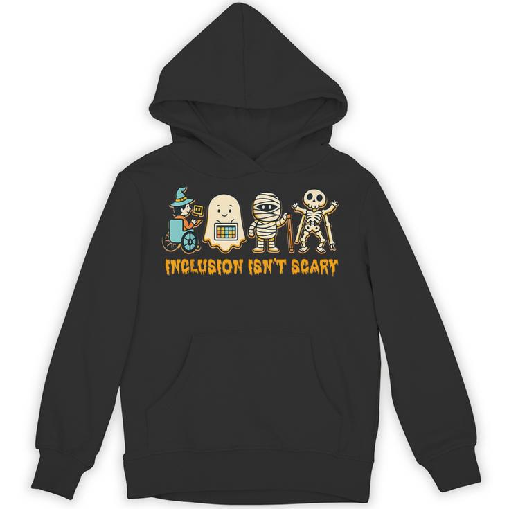 Inclusion Isn't Scary Halloween Sped Teacher Women Men Unisex Hoodie