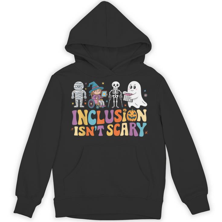 Inclusion Isn't Scary SLP Halloween Sped Teacher Unisex Hoodie