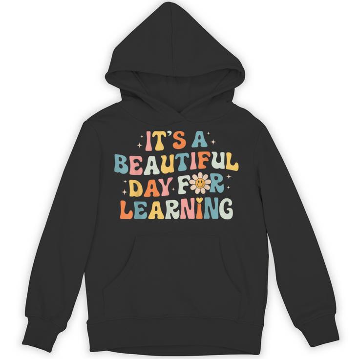 It's Beautiful Day For Learning Retro Teacher Women Men Unisex Hoodie, trending gift It's Beautiful Day For Learning Retro Teacher Women Men Unisex Hoodie, trending gift