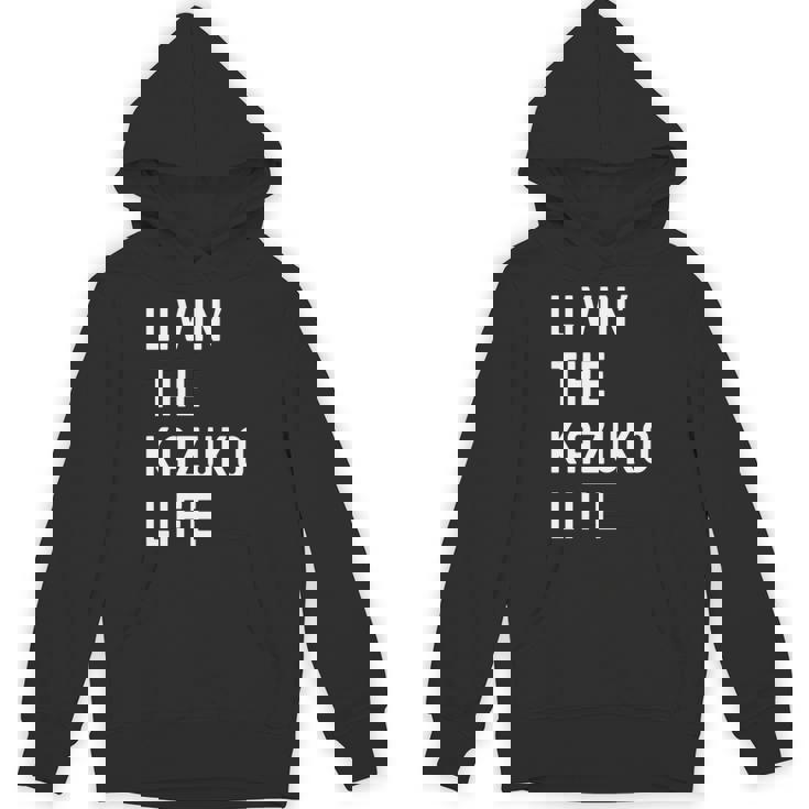 Kazuko の人生を生きている Kazuko 長袖tシャツ パーカー