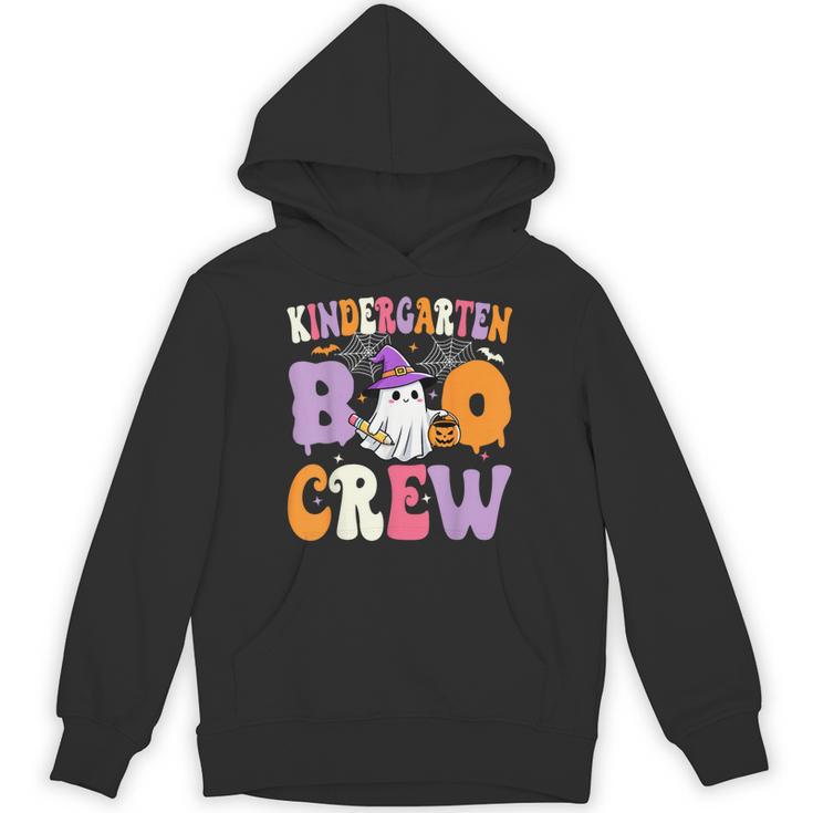 Kindergarten Boo Crew Spooky Kindergarten Halloween Teacher Unisex Hoodie