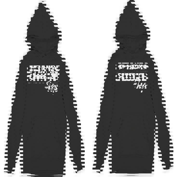 Life Happens チョコレートヘルプ パーカー