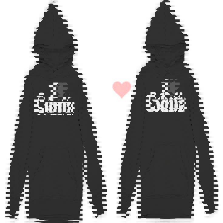 I Love Heart コロンビア 南アメリカ ボゴタ コロンビア文化 パーカー