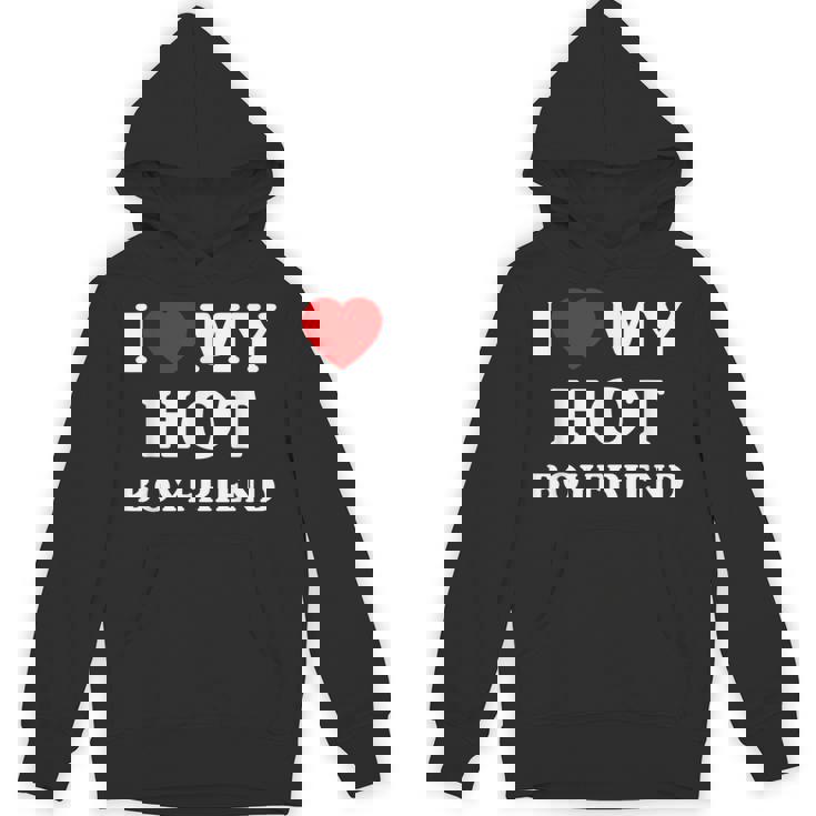 I Love My Hot Boyfriend シャツ マッチング I Heart My Boyfriend パーカー