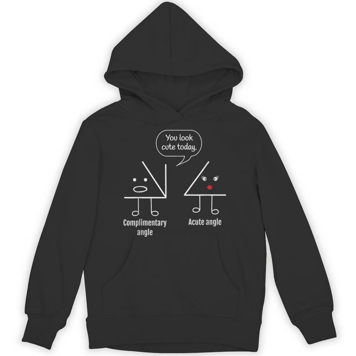 Math Teacher Tee Complimentary Acute Angle T-Shirt Unisex Hoodie