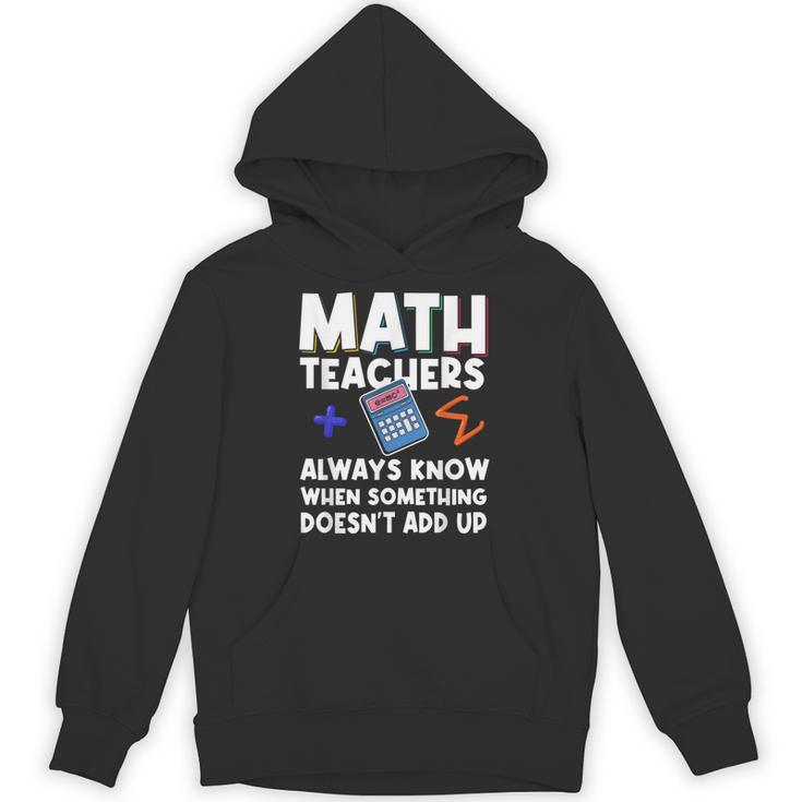 Mathematics Teachers Math Teacher For Men Women Unisex Hoodie