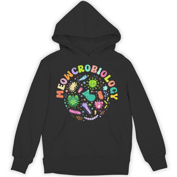 Meowcrobiology Cats Microbiology Science Teacher Unisex Hoodie