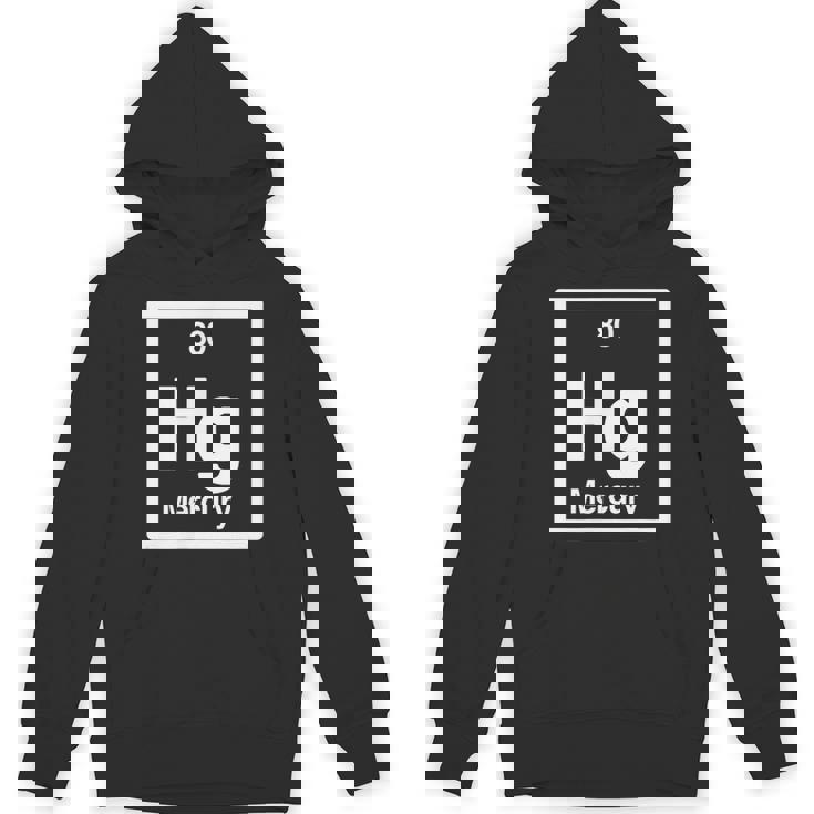 Mercury Hg 元素周期表 サイエンスギフト パーカー