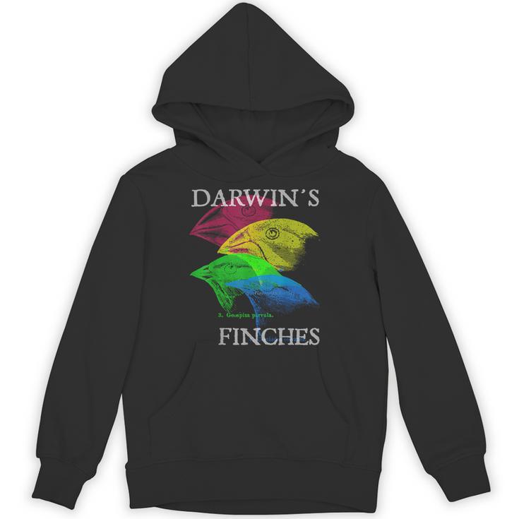 Nerdy Darwin's Finches Evolution Science Biology Teacher Unisex Hoodie