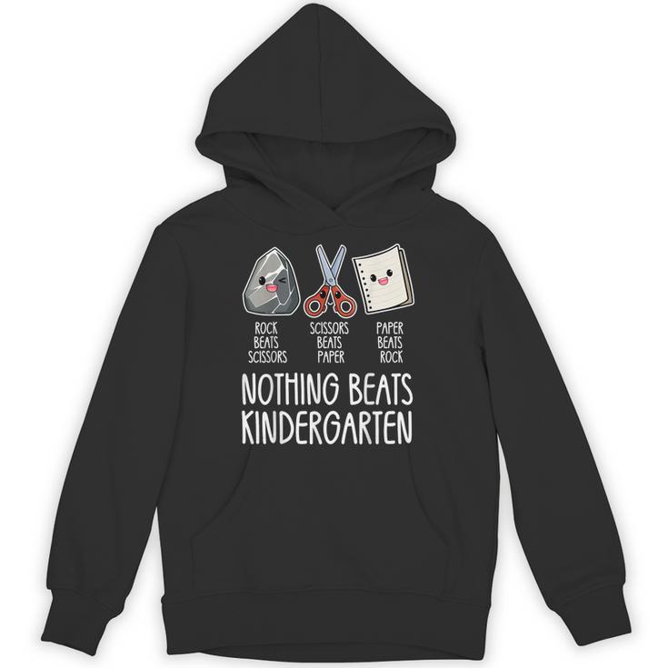 Nothing Beats Kindergarten Back To School Kid Teacher Unisex Hoodie