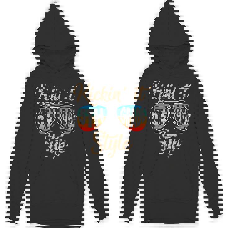 P41l Retro Kickin It 5th Grade Style Teacher Back To School For Men Women Girls Kids Unisex Hoodie